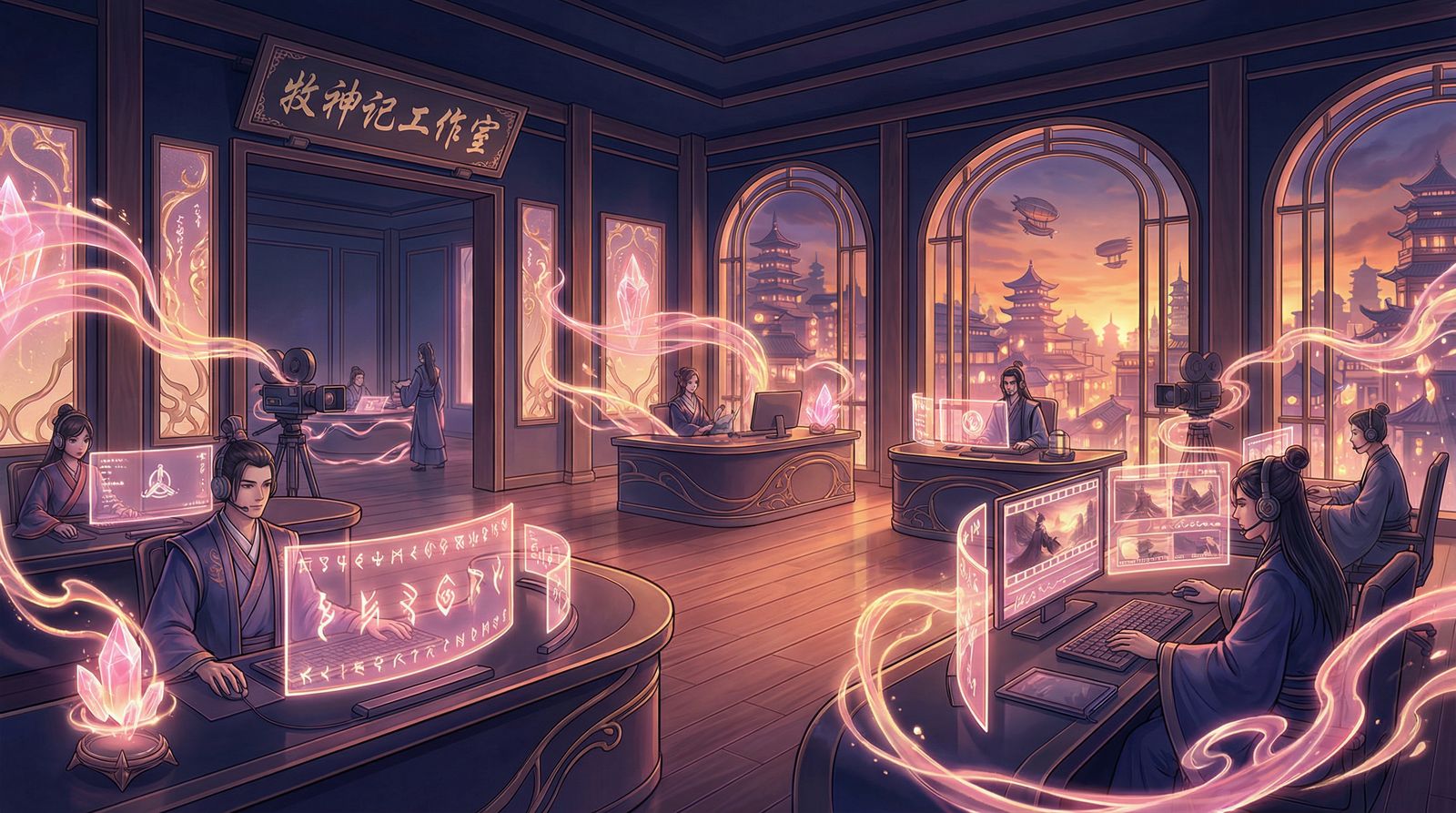 抖音风幕后花絮视频